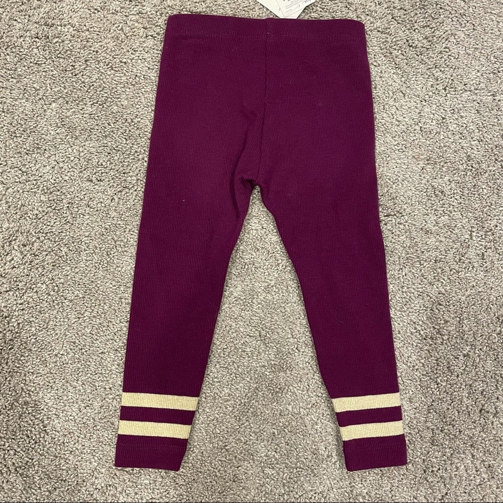NWT Tea Collection Ribbed Legging (12-18mo) - Picture 6 of 7